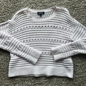 Express Women's Pink Sweater